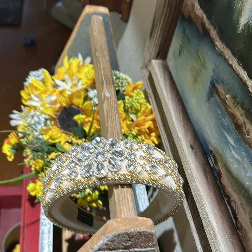 New Elegant Gold and Silver Embellished Headband @cathclasscloset